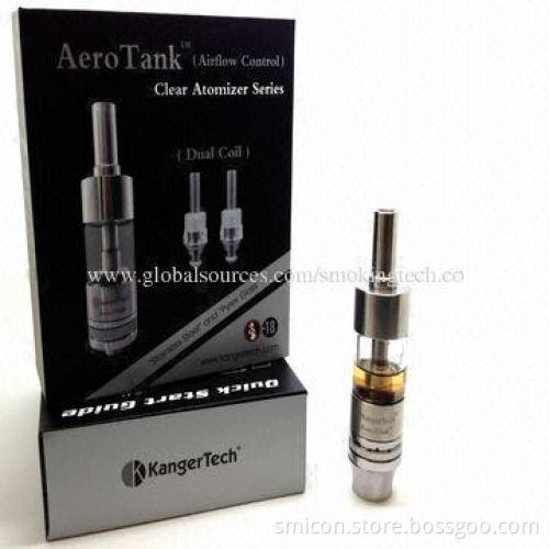 Aerotank with Dual-coil Adjustable Airflow Tank, 69mm Length